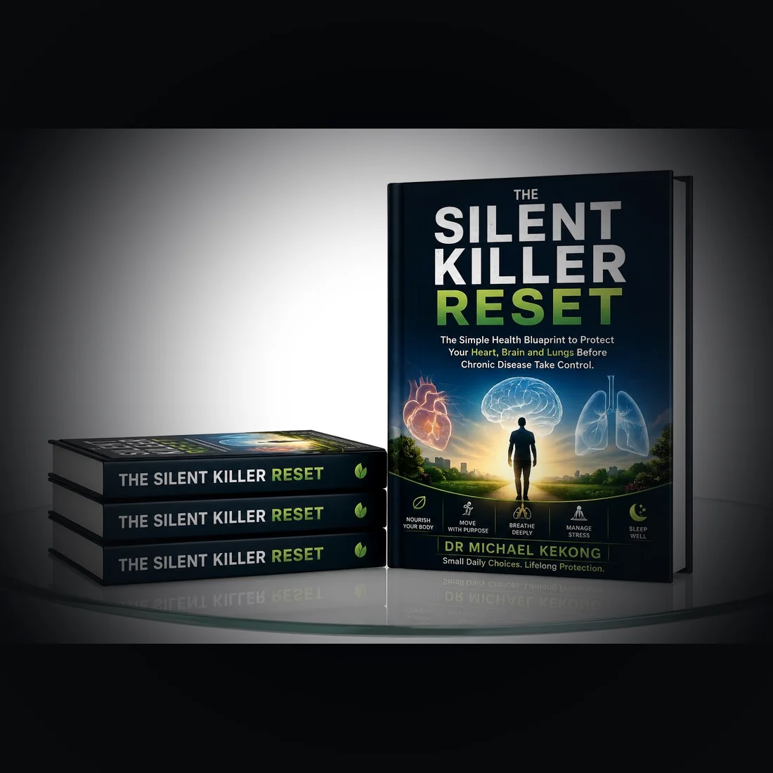 cover of The Silent Killer Reset by Dr. Michael Kekong